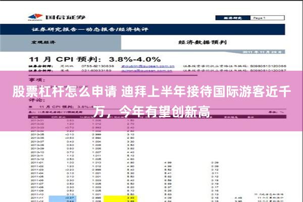 股票杠杆怎么申请 迪拜上半年接待国际游客近千万，今年有望创新高