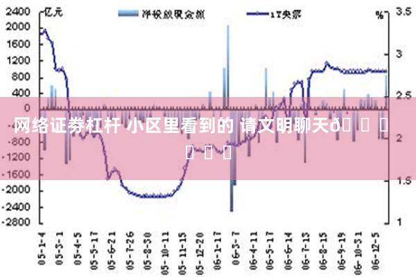 网络证劵杠杆 小区里看到的 请文明聊天😂 ​​​