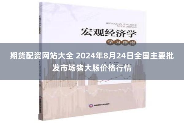 期货配资网站大全 2024年8月24日全国主要批发市场猪大肠价格行情