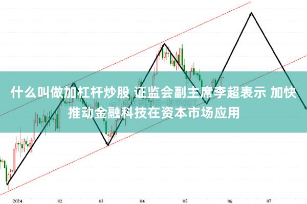 什么叫做加杠杆炒股 证监会副主席李超表示 加快推动金融科技在资本市场应用