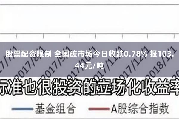 股票配资限制 全国碳市场今日收跌0.78% 报103.44元/吨